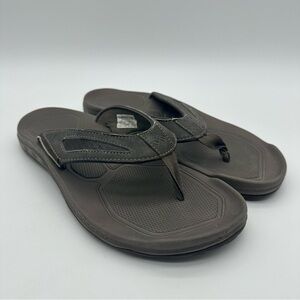 Columbia Dark Brown Men's Flip Flop Sandals
